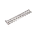 18K White Gold Multi Row Diamond Bracelet