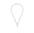 Diamond Tennis Necklace in 18K White Gold | Luxury Fine Jewellery