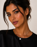 Pearl Diamond Pendant Necklace in 18K Gold