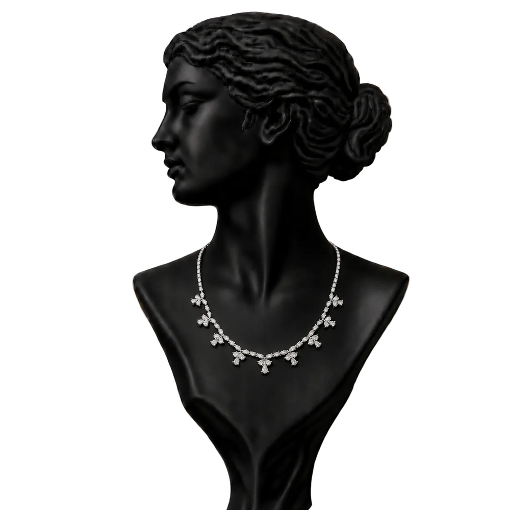 Starlight Drop Diamond Necklace in 18K Gold | Luxury Fine Jewellery