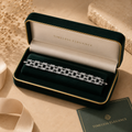 Celestia Diamond tennis Bracelet in 18K White Gold