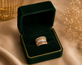 Rosé Imperia Spiral Diamond Ring
