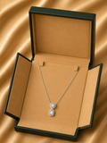 Minimal Diamond Pendant Necklace in 14K Gold