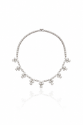 Starlight Drop Diamond Necklace in 18K Gold | Luxury Fine Jewellery