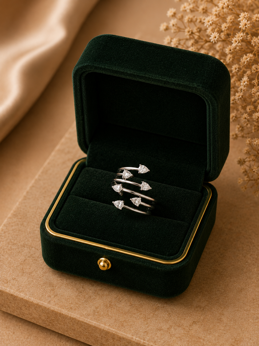 Majestic Diamond Statement Band