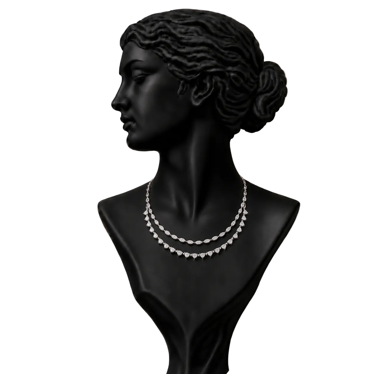 Étoile Diamond Tennis Necklace in 18K Gold | Luxury Fine Jewellery