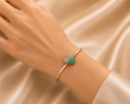Disco Heart Garden Diamond Bracelet in 18K White Gold