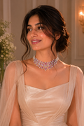 Ruby Royale Diamond Statement Necklace in 18K Gold | Luxury Fine Jewellery