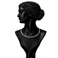 Ethereal Diamond Halo Necklace in 18K Gold | Luxury Fine Jewellery