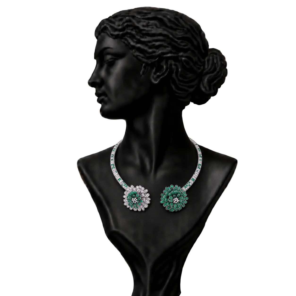 Bloom Diamond Necklace in 18K Gold