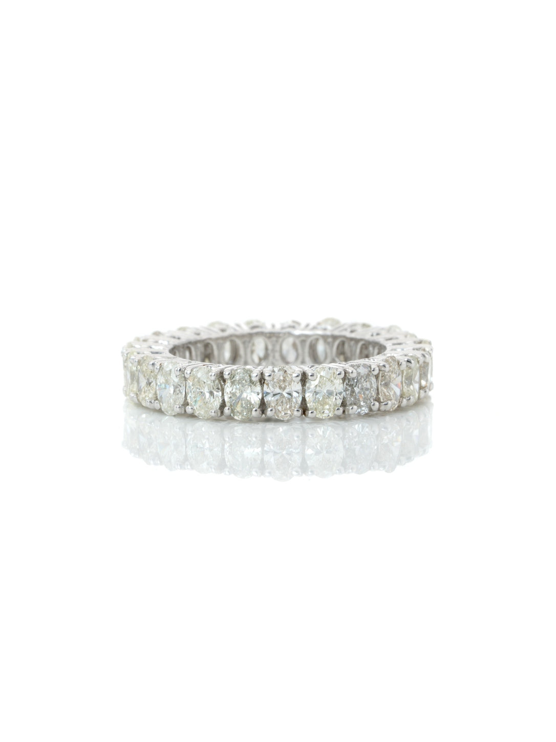Oval Eternity Diamond Band