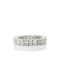 Oval Eternity Diamond Band