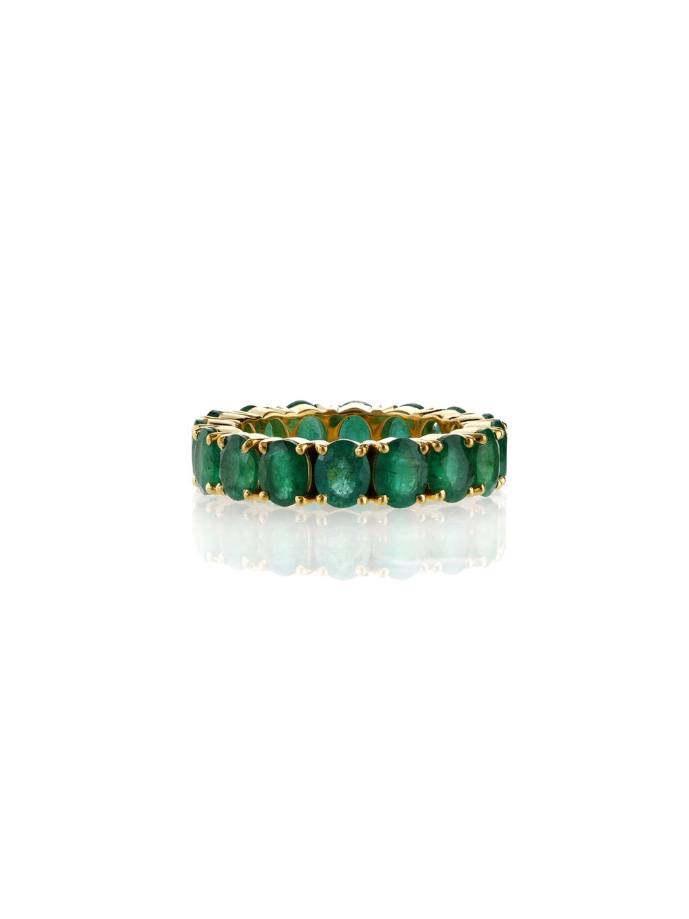 Émeraude Sapphire Band Ring