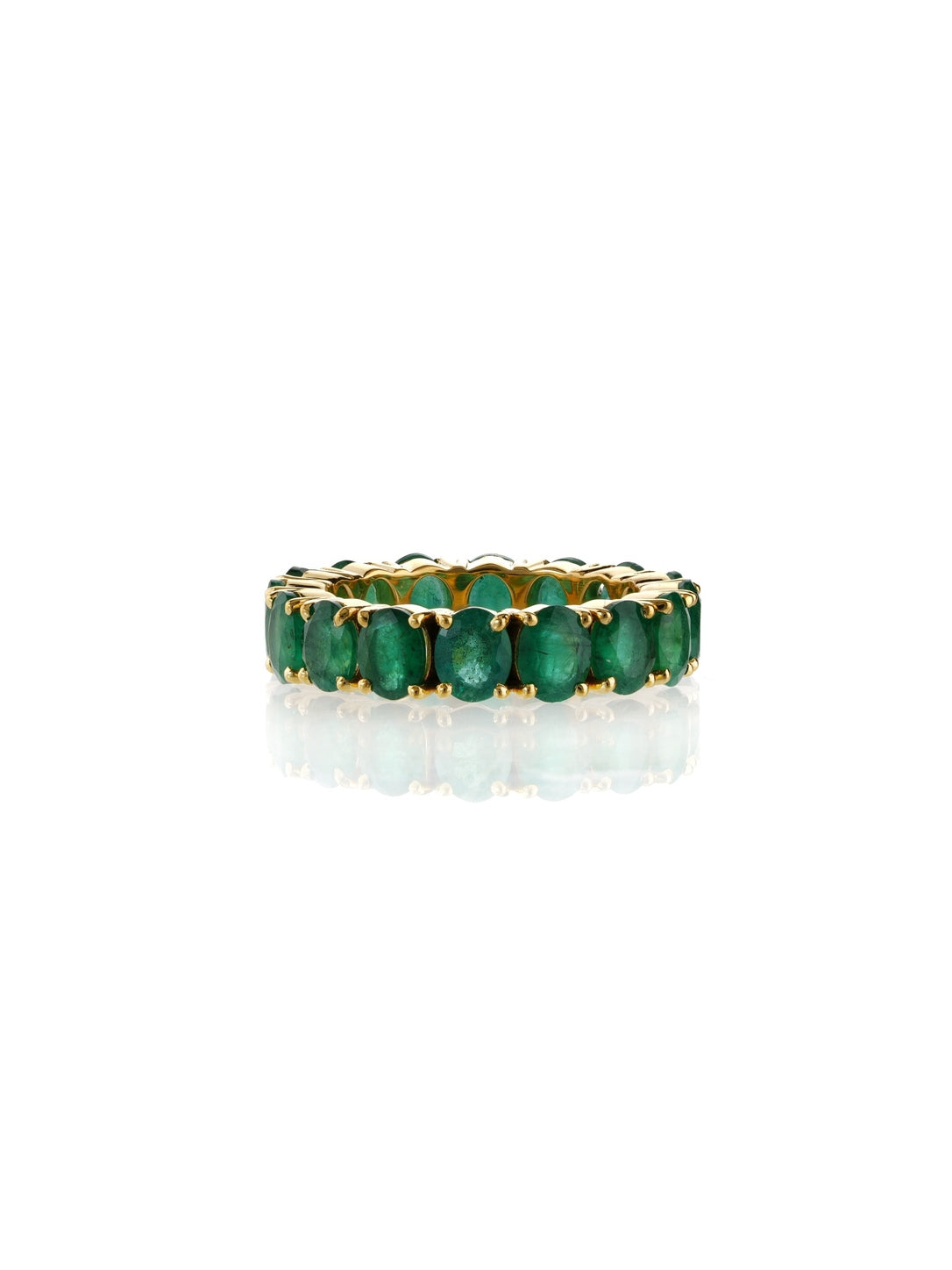 Émeraude Sapphire Band Ring