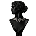 Celestial Vine Diamond Statement Necklace in 18K Gold | Luxury Fine Jewellery