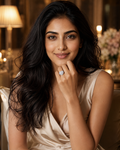 Luminous Heart Diamond Ring in 18K Gold