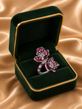Eternal Rose Diamond Ring in 18K Gold