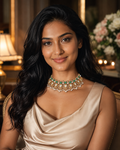 Izzari Royal Heritage Gemstone Necklace in 18K Gold