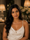 Drill Diamond Chain Necklace in 18K Gold