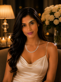 Luna Grace Diamond Necklace in 18K Gold | Luxury Fine Jewellery