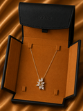 Luna Spark Diamond Pendant Necklace in 18K Gold | Luxury Fine Jewellery