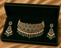 Imperia Emerald Diamond Choker Set