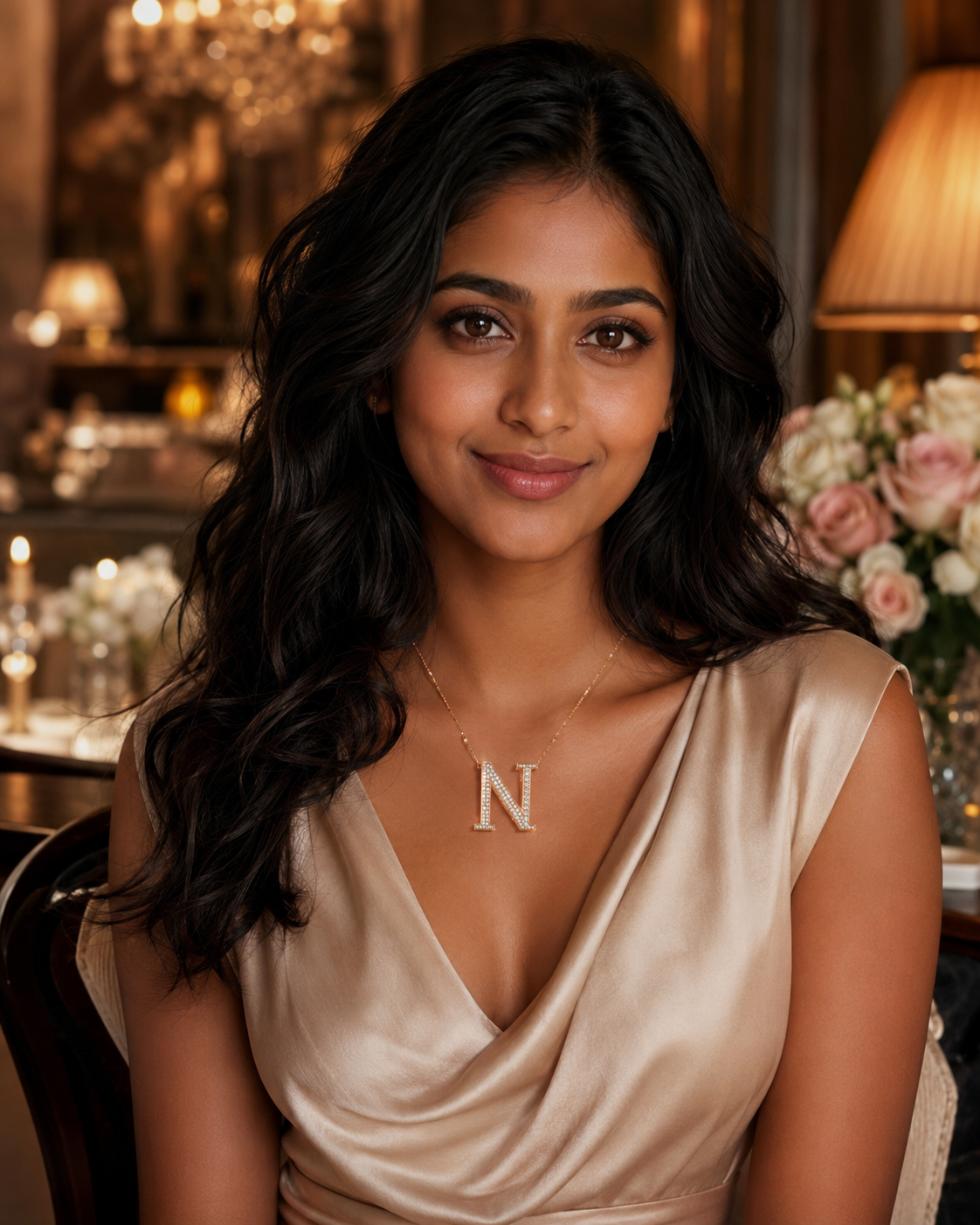 Lumière Duo Diamond Pendant Necklace in 18K Gold | Luxury Fine Jewellery