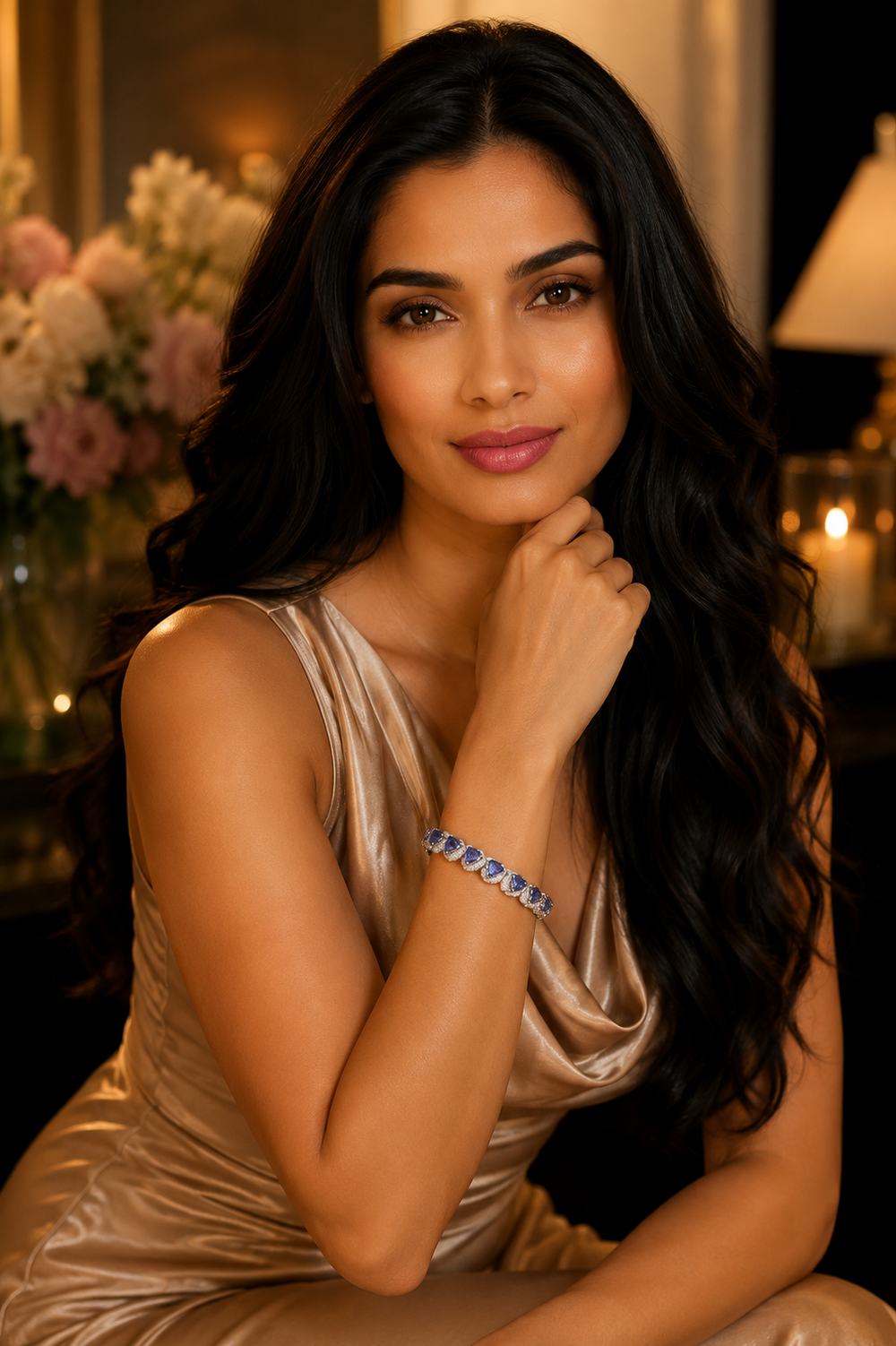 Veloura Diamond Luxe Bracelet in 18K Gold