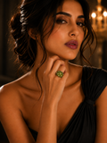 Verde Eclipse Diamond Cocktail Ring
