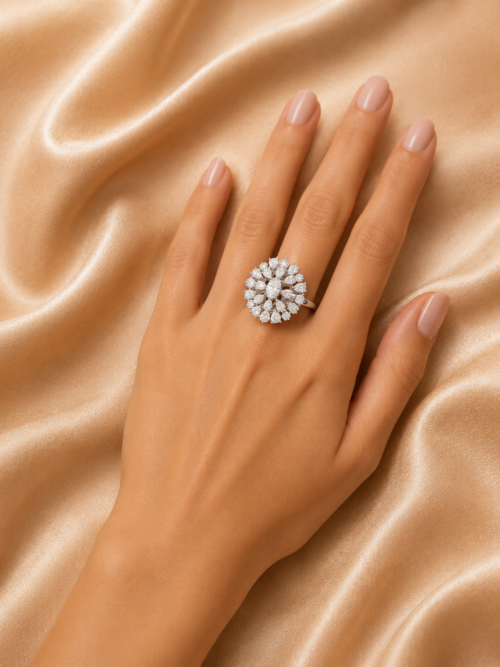 Aurelia Bloom Diamond Ring