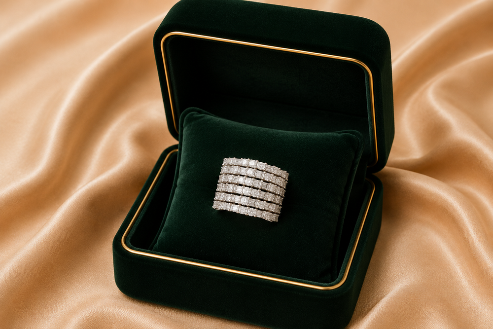 Seraphine Spiral Diamond Ring