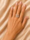 Auric Vortex Diamond Ring