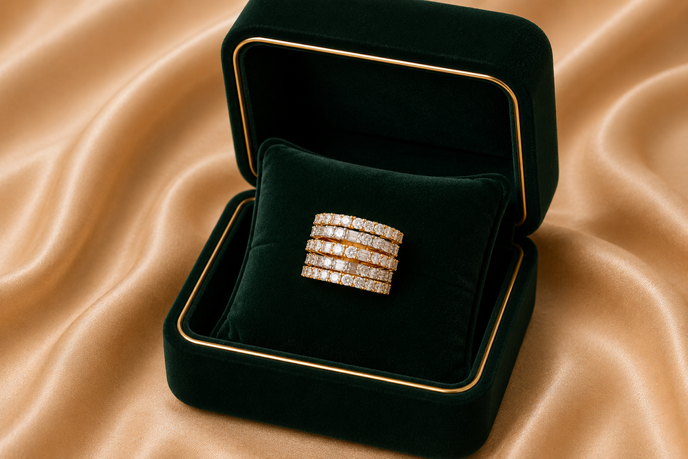 Auric Vortex Diamond Ring