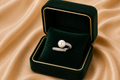Luna Serpente Pearl Ring