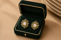 Celestia Diamond Tassel Earrings in 18K Gold