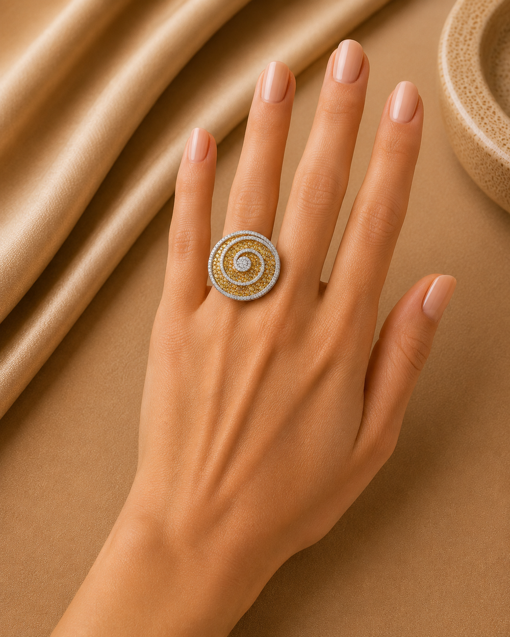 Solaris Royale Diamond Ring