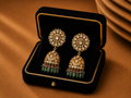 Mehrunissa Grand Heritage Earrings in 18K Gold