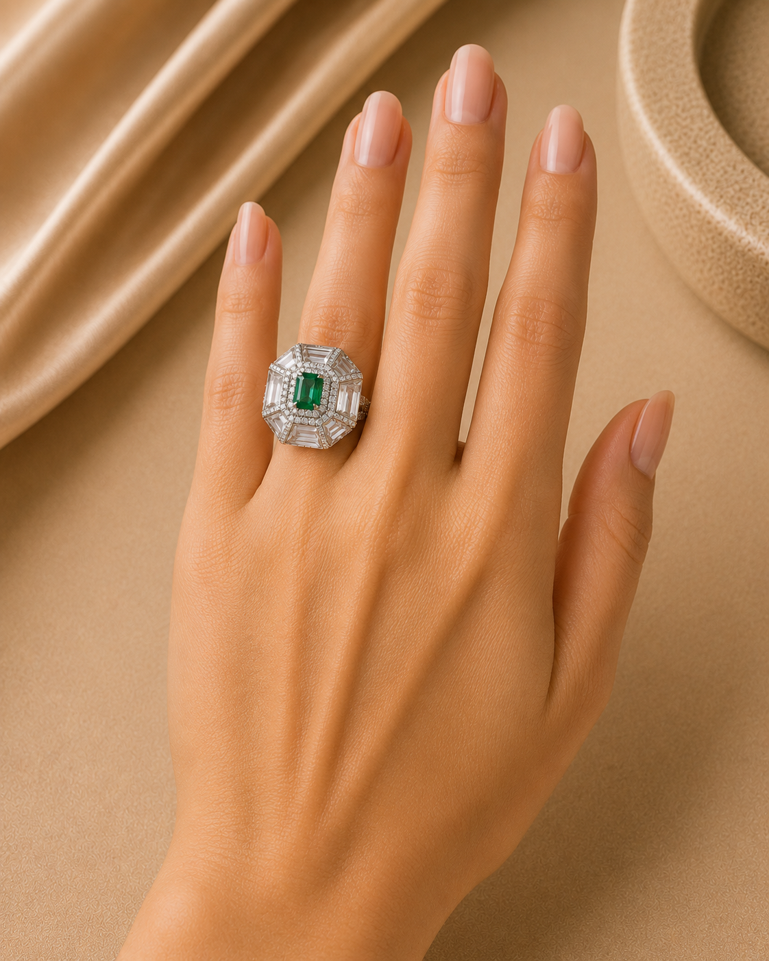 Celestique Ruby Diamond Ring