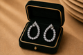 Izzari Aurelle Diamond Statement Hoop Earrings
