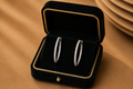 Izzari Trinity Diamond Minimal Stud Earrings