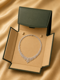 Izzari Celestia Diamond Necklace in 18K Gold