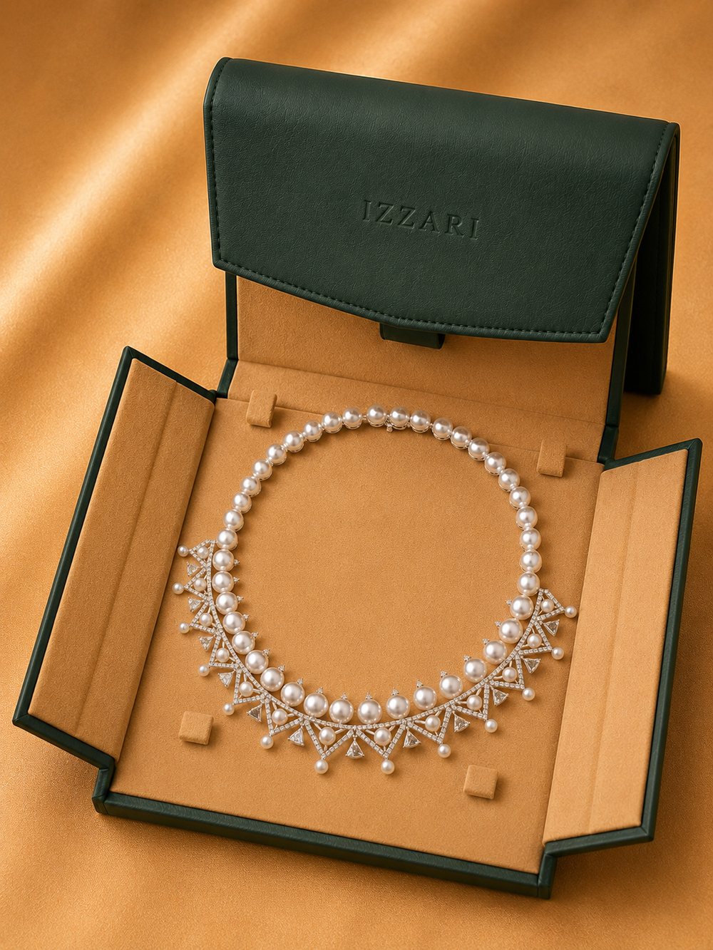 Grand Diamond Couture Necklace in 18K Gold