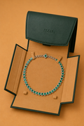 Emerald Grace Diamond Tennis Necklace in 18K Gold | Luxury Fine Jewellery