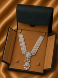 Regalia Pearl Drop Diamond Necklace in 18K Gold | Luxury Statement Fine Jewellery
