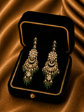 18K Yellow Gold Diamond Jhumka Earrings