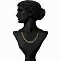 Rosé Cascade Rose Cut Diamond Necklace in 18K Gold | Luxury Fine Jewellery