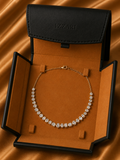 Auric Line Diamond Necklace in 18K Gold | Luxury Fine Jewellery