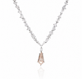 Solara Diamond Drop Pendant Necklace in 14K Gold | Luxury Fine Jewellery