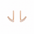 Izzari Aurea Diamond Chain Drop Earrings