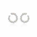 Celeste Vine Diamond Ear Climbers